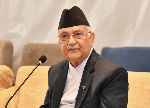 सुमनालक्षित आफ्नो अभिव्यक्तिप्रति ओली भन्छन्– त्यो कसैसँग सम्बन्धित छैन